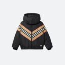 Stripe Panel Down-filled